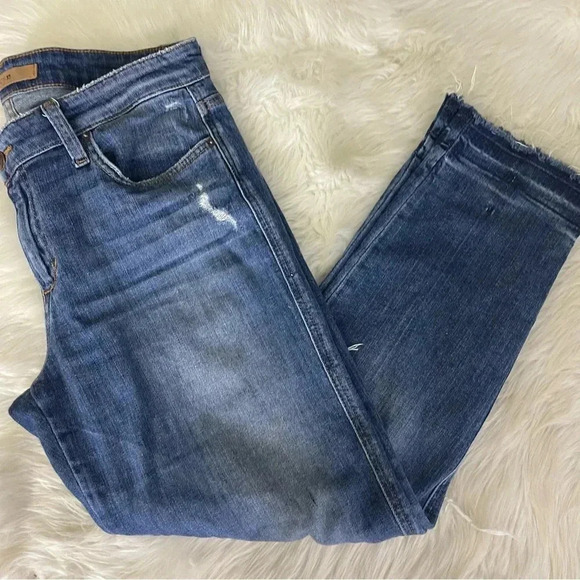 Joe's Jeans The Ex-Lovers Straight Crop Jeans Size 27 - Picture 3 of 9